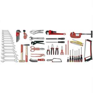 Juego de Herramientas de 51 Piezas para Plomeros, para Trabajos de Plomería, Duradero y Versátil - Product Image 3