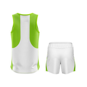 Vêtements d'entraînement de course à pied professionnels Uniforme d'athlétisme sublimé de conception libre personnalisée avec impression numérique - Product Image 2