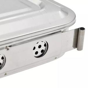 Caja de instrumentos de acero inoxidable de alta calidad, venta al por mayor, barata, OEM ODM - Product Image 5