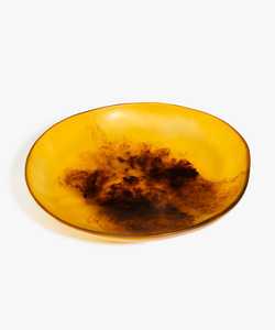 Plateau de service en résine époxy fait main avec de grands bols de luxe pour une présentation de table élégante, fêtes de mariage, maison et festivals - Product Image 4