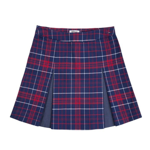 Faldas a cuadros de tamaño personalizado, uniformes escolares para estudiantes de escuela primaria, ropa de verano suministrada por la fábrica - Product Image 2