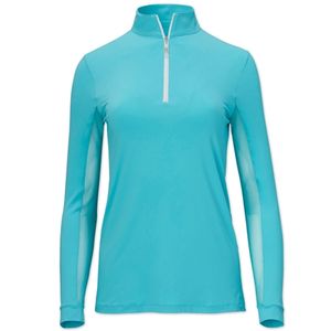 Nueva llegada Premium Competition elegante equitación Base capa camisa mujeres Tops con tela elástica de cuatro vías y durabilidad - Product Image 4