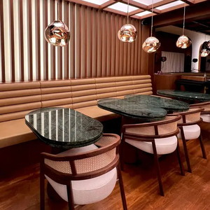 Fauteuil en bois massif véritable français au design moderne haut de gamme pour hôtel appartement salle à manger restaurant ou café japon - Product Image 4