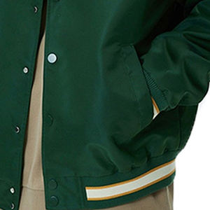 Blouson universitaire Letterman de baseball personnalisé avec logos personnalisés Bomber de baseball vestes Letterman chez SAMMY WEARS vente en gros - Product Image 4