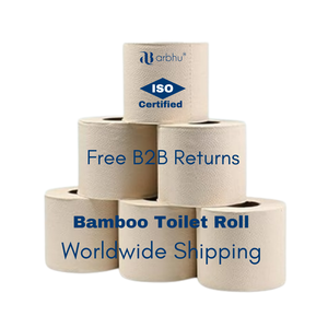 Soft and Strong Bamboo <b>Toilet</b> <b>Roll</b> <b>3</b> <b>Ply</b> Biodegradable Ecofriendly for Plastic Free Bathroom - Product Image 6