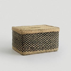 กล่องหญ้าทะเลสานสำหรับตกแต่งกล่องฟางหญ้าทะเลสานที่เก็บของสะดวกใช้ในบ้านโรงแรม - Product Image 4