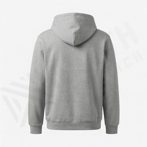 Sweat-shirt à capuche unisexe en coton 280 GSM, confortable, élégant, décontracté, léger, prix d'usine, vente en gros, vêtements personnalisés - Product Image 2