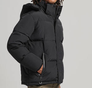 เสื้อแจ็คเก็ตบอมเบอร์ทรงฮิปฮอปคุณภาพสูง ไซส์ใหญ่ ปกพับ สีพื้น สำหรับฤดูหนาว ระบายอากาศได้ดี - Product Image 5