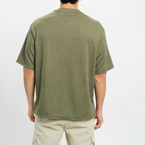 Camiseta de Verano para Hombre, de Algodón de Alta Calidad, Corte Regular, Personalizada, Lisa, con Impresión Digital, Transpirable, de Secado Rápido, Estilo Hip Hop - Product Image 2