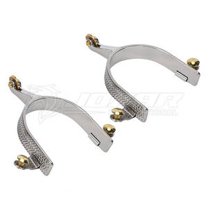 Espuelas para montar a caballo Suministro de fábrica Color personalizado y logotipo disponible para marcas ecuestres Espuelas para montar a caballo - Product Image 2