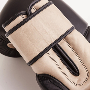 Guantes de Boxeo de Cuero con Logotipo Personalizado de la Mejor Calidad a Precio de Fábrica para Hombre, Transpirables, que Absorben la Humedad, con Cierre de Velcro, Profesionales - Product Image 5