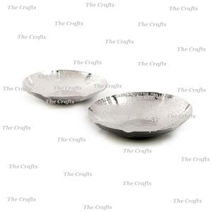 Cuencos de aluminio para ensaladas y frutas con diferentes tamaños, cuencos para servir multiusos de color plateado a los mejores precios - Product Image 5