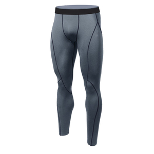 Leggings de yoga de haute qualité pour hommes, tissu 100% élasthanne polyester, imprimé camouflage, séchage rapide, respirant, taille élastique, entraînement sportif - Product Image 3