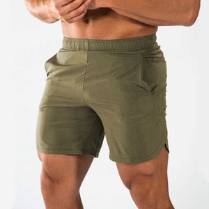 Pantalones cortos de gimnasio para hombre personalizados OEM al por mayor 100% algodón lienzo diseño cómodo con patrón sólido y logotipo ropa deportiva informal - Product Image 5