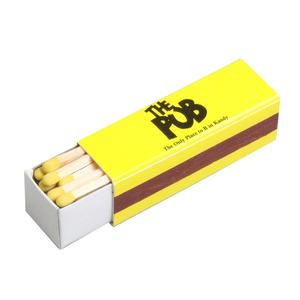 Promotional Eco-Friendly White Classic Safety <b>Box</b> 84x36x9mm Wooden Custom Printed Bulk Exporter Wholesale Supplier India Hotel - Product Image 2
