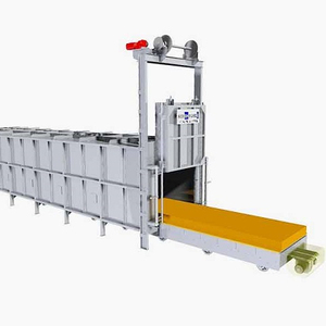 Horno de hogar Bogie de 10 toneladas de capacidad, máquina de tratamiento térmico de nueva condición para bomba de Motor, horno Industrial con rodamiento - Product Image 1
