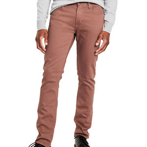 Pantalons décontractés pour hommes de haute qualité respirant droit taille moyenne pantalons tricotés en coton de poids moyen en gros - Product Image 1