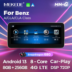 Lecteur vidéo tactile Android MEKEDE 1920*720P Qualcomm 680, autoradio stéréo, caméra <span class=keywords><strong>de</strong></span> <span class=keywords><strong>recul</strong></span> pour <span class=keywords><strong>Mercedes</strong></span> Benz <span class=keywords><strong>Classe</strong></span> A/GLA/CLA - Product Image 1