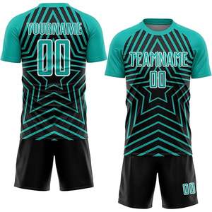 Uniformes de Fútbol 7v7 de Alta Calidad para Equipos, Impresión por Sublimación y Serigrafía al por Mayor - Product Image 1