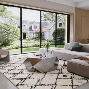 Nouvelle conception de meubles de maison modernes écologiques, table basse de salon en acier inoxydable miroir personnalisée avec diamants - Product Image 3