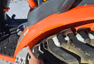 Tractor de Ruedas Usado M704K 4X4WD, 65HP, Transmisión de Engranajes, Motor Automático, Equipo Agrícola, Maquinaria Agrícola, Mini Compacto - Product Image 6