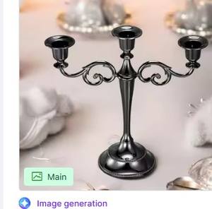 Elegant Crystal <b>Candelabra</b> with Five Candle Holders for a Luxurious Ambience - Product Image 6