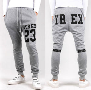 Joggers de forro polar de algodón 100% hechos a medida para hombre, pantalones y pantalones bordados - Product Image 3