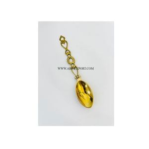 Mesa de oro pulido decorativo nuevo estilo cuchara de comida superventas vajilla hecha a mano restaurante y centros turísticos vajilla plana cubiertos - Product Image 1