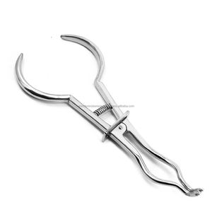 Kit de Dique de Goma Endodóntico Quirúrgico de Precisión Mundial WPS-RDE-102 con Pinzas Brinker, Agarre Ergonómico, 3 Posiciones de Mandíbula, Autoclavable - Product Image 2