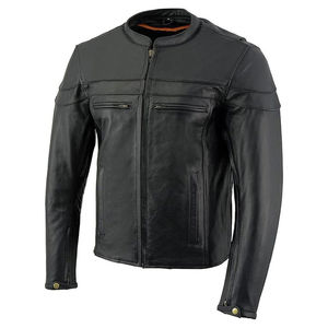 Meilleure veste de course de moto d'hiver en cuir véritable Imperméable et coupe-vent Designs personnalisés Prix Fabriqué au Pakistan - Product Image 5