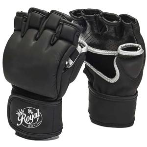 Venta al por mayor de cuero PU personalizado UFC Sparring guantes Mma guantes de boxeo con logotipo personalizado para el entrenamiento - Product Image 1
