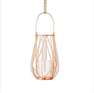 Lanterne à bougie décorative en métal noir antique pour jardin extérieur Meilleure vente - Product Image 3