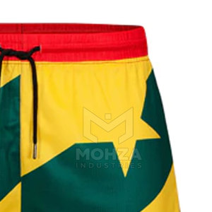 Servicio OEM, Pantalones Cortos Deportivos de Cintura Media con Cordón Ajustable, Tejido de Punto, para Entrenamiento de Fútbol, Nuevo Diseño, Hecho en Pakistán, Ligeros, Precio Bajo - Product Image 4