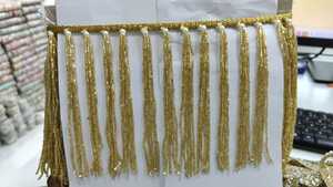 Lacets brodés à la machine fixe Latkan Pearl sur mesure dans divers modèles et couleurs pour l'amélioration des robes de mariée - Product Image 3