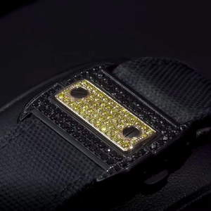 Reloj de Hombre de Lujo, Estilo Hip Hop, con Esfera de Cristal, Marca Famosa, Moissanita Auténtica, Fabricante de la India - Product Image 5