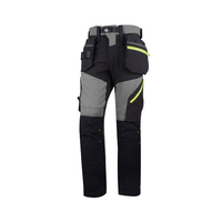Pantalones de trabajo de seguridad personalizados al por mayor con cinta reflectante pantalones personalizados con logotipo de la mejor calidad