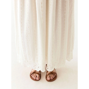 Vestido Elegante Amandine con Cintura Imperio de Lord Byron, Transpirable, Largo hasta el Suelo, para Bodas, Fiestas de Té, Talla XL - Product Image 4