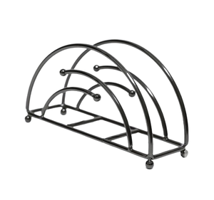 Porte-serviettes en métal élégant et léger pour une manipulation facile, parfait pour les repas en famille et les rassemblements festifs à la maison - Product Image 1