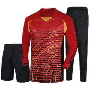 Conjunto de camiseta de fútbol de Portero profesional para adultos, uniforme de fútbol de portero, camisa, pantalones o ropa deportiva corta - Product Image 4