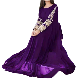 Meilleure vente pakistanaise indienne prête à l'emploi Tissu de robe Anarkali pour la collection Eid Robe respirante pour femme de la fabrication pakistanaise - Product Image 2