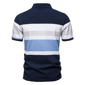 Nouveaux polos à manches courtes de haute qualité avec logo personnalisé et couleurs unies Polo pour hommes de qualité supérieure Vente en gros - Product Image 3