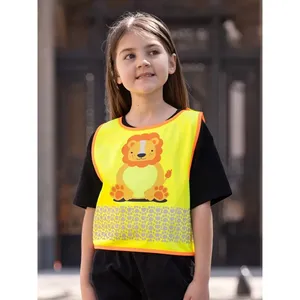 <b>Personalized</b> Children's Safety Vest with Reflective <b>Stickers</b> & Lights for Wildlife Promotion - Product Image 1
