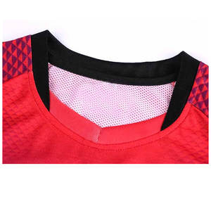 Nouveauté, maillot de football personnalisé de haute qualité, imprimé, 100% coton/polyester, séchage rapide, respirant, uniforme de football personnalisé - Product Image 3