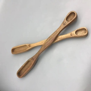 Cuillère en bois de haute qualité, lot de 2, compatible lave-vaisselle, fabriquée en Inde, nouveau design, couverts solides, prix bas - Product Image 2