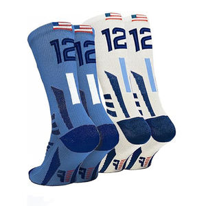 Vente en gros Chaussettes de football Chaussettes de sport unies de haute qualité, longues, durables et confortables pour adultes dans toutes les tailles - Product Image 6