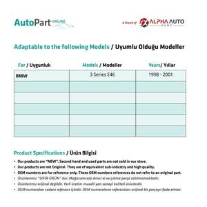 Kit de réparation de toit ouvrant ancien modèle pour BMW Série 3 E46 (expédition du fabricant turc) Code produit: SR2425 - Product Image 2