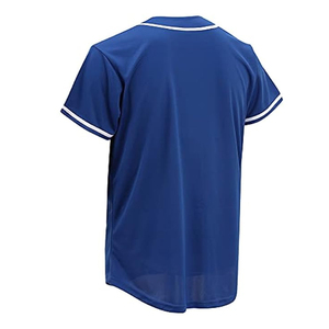 Ensemble de maillots de baseball et de softball de vêtements de sport respirants pour hommes personnalisés de vente chaude avec broderie sublimée - Product Image 6