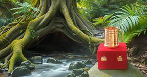 Copper Moscow Mule Tankard Mugs Capacity 18 Ounce Premium Quality Gift Packed Red Colored Velvet <b>Box</b> Perfect for gift - Product Image 2