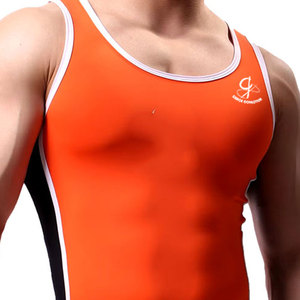 Traje de camiseta juvenil de levantamiento de pesas con logotipo personalizado de alta calidad hecho en fábrica directo con tela de poliéster/algodón - Product Image 4