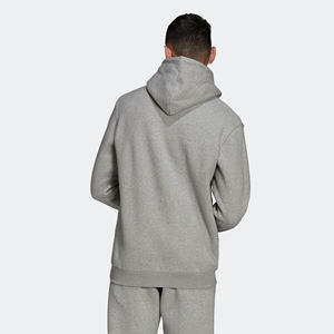 Zero Tariff RTS Mens Essential Tech Fleece Blank Pullover Hoodie 100% Cotton Cozy Personalizable Winter Streetwear Sudadera - Product Image 3